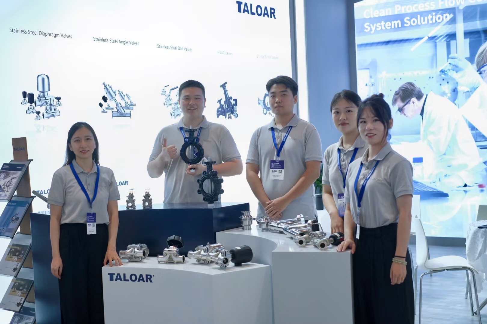 展会回顾 ▏CIPM展会完美收官 金年会卫生级阀门产品大受好评！